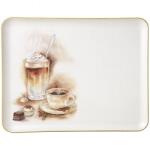 IHR Coffee kávés laminált fa tálca - 36x1, 5x28 cm - IHR (FR-WTL1097960)