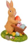  Figurina iepuras+oua pentru decoratiuni Paste (048243)