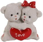  Figurina ursuleti+inimioara pentru decoratiuni florale (048086)