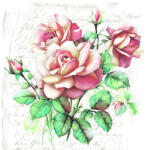  Rózsa Subtle Classic szalvéta 20 db-os 33x33 cm (PKK766113) - eking