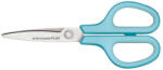 PLUS Corporation Olló, általános, 17, 5 cm, PLUS "Fitcut Curve", világoskék (PLUS35052) - onlinepapirbolt