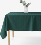 Goldea ünnepi damaszt szögletes terítő - sötétzöld csíkos 100 x 140 cm