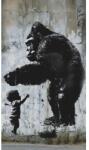 As Creation Fototapet Graffiti Gorila alb negru