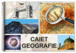 DACO Caiet de geografie, cu spirala, 24 file, DACO