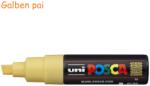 uni Marker varf 8 mm UNI Posca PC-8K galben pai