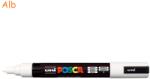 uni Marker varf 1.8-2.5 mm UNI Posca PC-5M alb