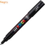 uni Marker varf 0.7 mm UNI Posca PC-1M negru