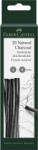 Faber-Castell Carbune desen natural FABER-CASTELL Pitt Monochrome 3-6 mm, 20 buc/set