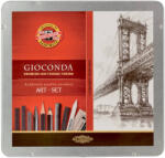 KOH-I-NOOR Set schite KOH-I-NOOR Gioconda Art 8898, 23 piese/cutie metal