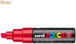 uni Marker varf 8 mm UNI Posca PC-8K rosu