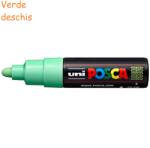 uni Marker varf 4.5-5.5 mm UNI Posca PC-7M verde deschis