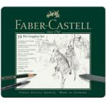 Faber-Castell Set desen FABER-CASTELL Pitt Monochrome Carbune 19 piese, FC112973