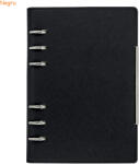 PRECISION Agenda 13x18 cm, nedatata, cu inele, PRECISION Alicante negru