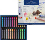 Faber-Castell Creioane pastel FABER-CASTELL Soft 24 culori/cutie, FC128324