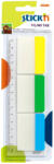 STICK'N Stick index plastic transparent margine color 37 x 50 mm, STICK'N neon
