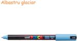 uni Marker varf 0.7 mm UNI Posca PC-1MR albastru glaciar