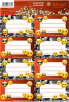 DISNEY Etichete scolare 40 buc/set, DISNEY Emoji