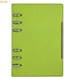 PRECISION Agenda 13x18 cm, nedatata, cu inele, PRECISION Alicante verde