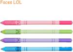 M&G Roller cu rescriere, 0.5 mm, M-G Happy Color Geometric Faces LOL