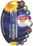 FLAIR Stilou cu 2 rezerve FLAIR Inky Planets