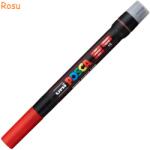 uni Marker pensula UNI Posca Brush PCF-350 rosu