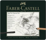 Faber-Castell Set desen FABER-CASTELL Pitt Monochrome Carbune 24 piese, FC112978