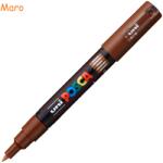 uni Marker varf 0.7 mm UNI Posca PC-1M maro