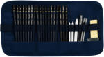 Deli Set schite in etui DELI Finenolo Sketch Rollup, 27 piese/cutie