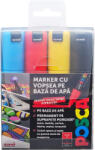 uni Marker varf 8 mm UNI Posca PC-8K, 4 culori/set