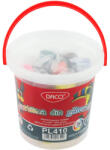 DACO Plastilina 10 culori/set 400 g, DACO