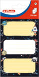 Herlitz Etichete scolare 9 buc/set, HERLITZ Space