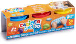 CARIOCA Plastilina moale, 3 culori/set, 225 g CARIOCA Baby Dough