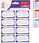 TANEX Etichete scolare 40 buc/set, TANEX rosu