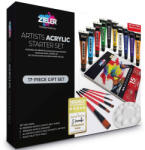 ZIELER Set pictura acrilic ZIELER Artists Acrylic Starter, 17 piese