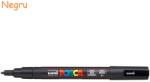 uni Marker varf 0.9-1.3 mm UNI Posca PC-3M negru