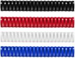  Inele din plastic pentru indosariere, 51 mm, 50 buc/cutie negru