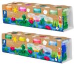 STAEDTLER Plastilina moale, 4 culori/set 520g, STAEDTLER Noris neon