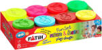 FATIH Plastilina usoara, 8 culori/set, 400 g, FATIH 50630