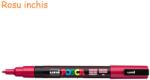 uni Marker varf 0.9-1.3 mm UNI Posca PC-3M rosu inchis