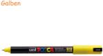 uni Marker varf 0.7 mm UNI Posca PC-1MR galben