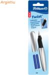 Pelikan Stilou PELIKAN Twist argintiu