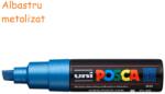 uni Marker varf 8 mm UNI Posca PC-8K albastru metalizat