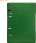 PRECISION Agenda 13x18 cm, nedatata, cu inele, PRECISION Alicante verde inchis