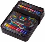 POSCA Creioane pastel UNI Posca KPA-100, 24 culori/set
