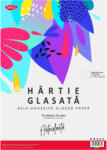 DACO Hartie glasata autocolanta lucioasa 10 file/set DACO