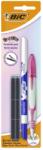 BIC Stilou cu 6 rezerve si pic BIC Easyclic albastru