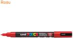 uni Marker varf 0.9-1.3 mm UNI Posca PC-3M rosu