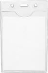  Suport ecuson vertical cu clapeta de siguranta, 73x105 mm