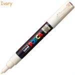 uni Marker varf 0.7 mm UNI Posca PC-1M ivory