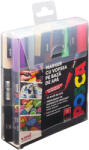 uni Marker varf 0.9-1.3 mm UNI Posca PC-3M, 16 culori/set